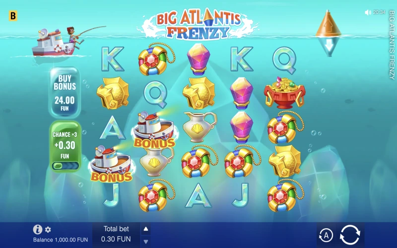 Big Atlantis Frenzy