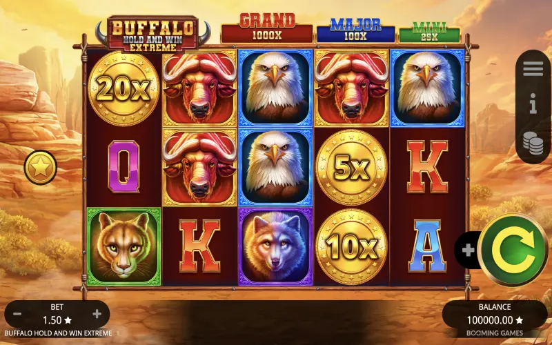 Buffalo Hold and Win Extreme