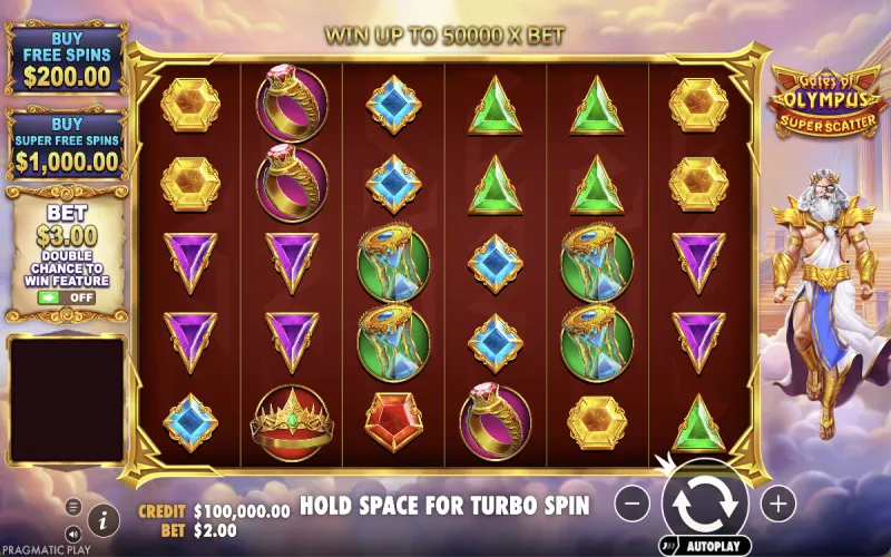 Gates of Olympus Super Scatter