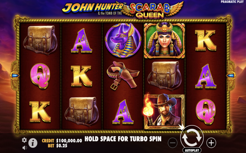 John Hunter and the Tomb of the Scarab Queen