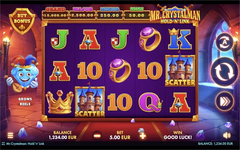 Mr. Crystalman: Hold ‘N’ Link