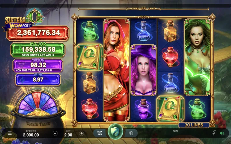 Wowpot Sisters of OZ